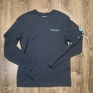 Men’s dark blue Columbia long sleeve men’s size M